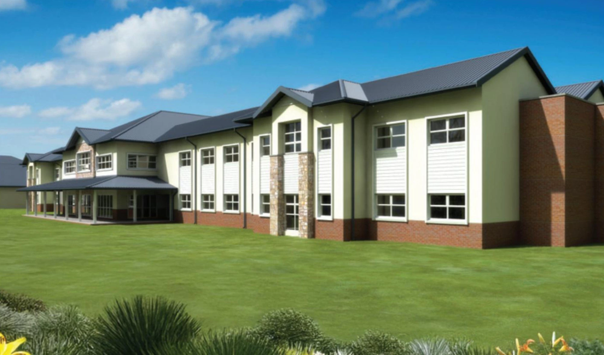Architectural render of the new Reddam House Ballito Preparatory School
